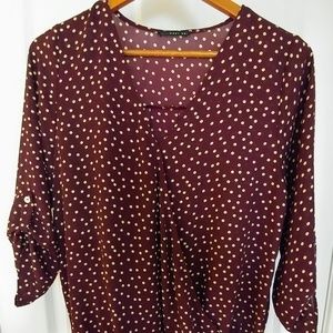 west kei hi lo blouse